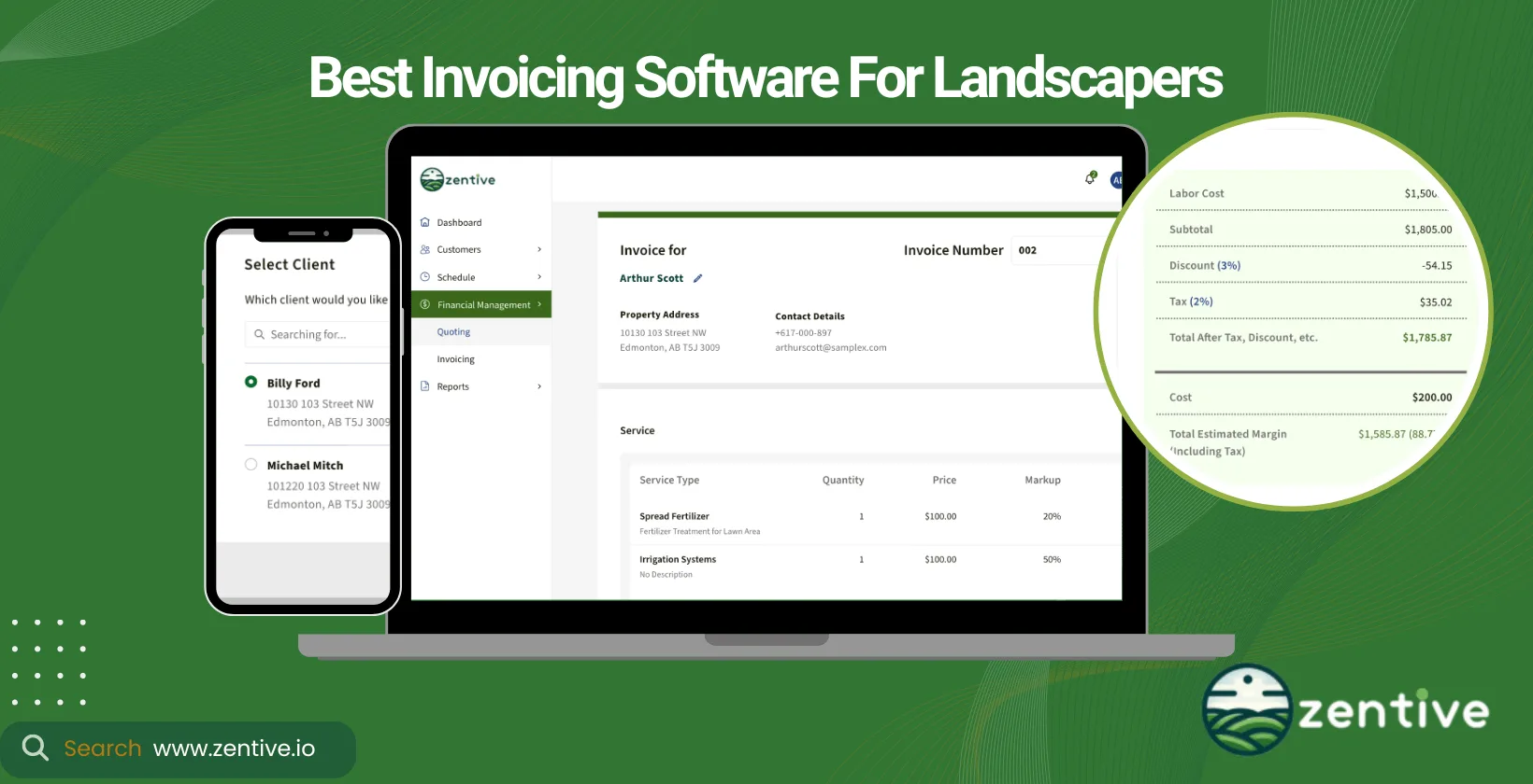Top Landscaping Invoicing & Billing Software