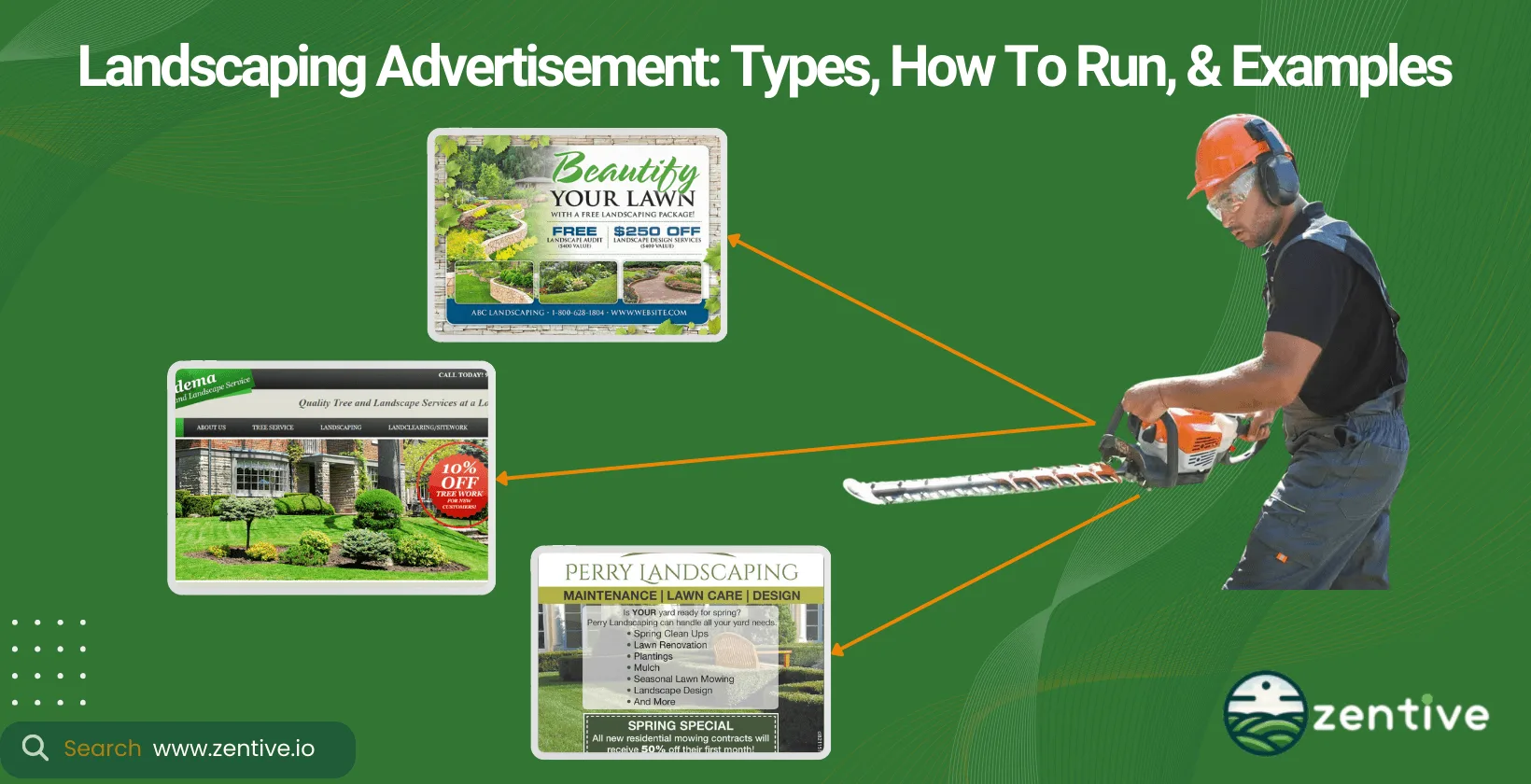 advertisements for landscaping