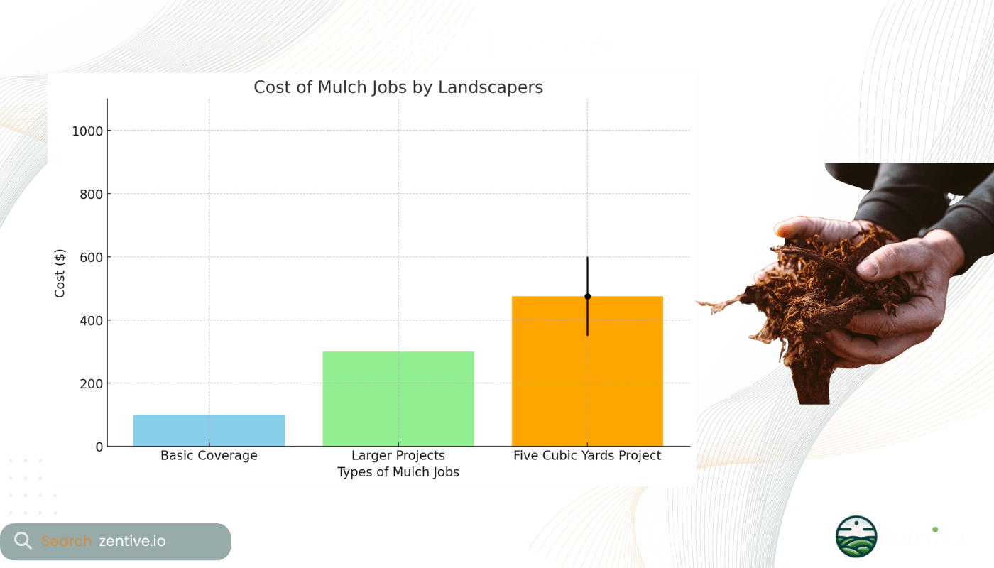 Landscaper cost of mulching job