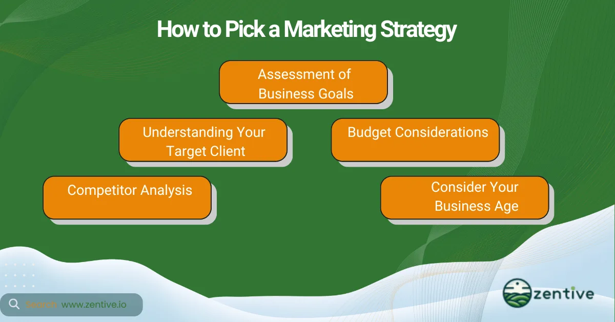 choosing marketing strategy snow services