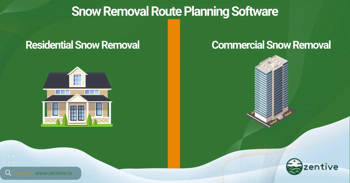 types of snow removal businesses