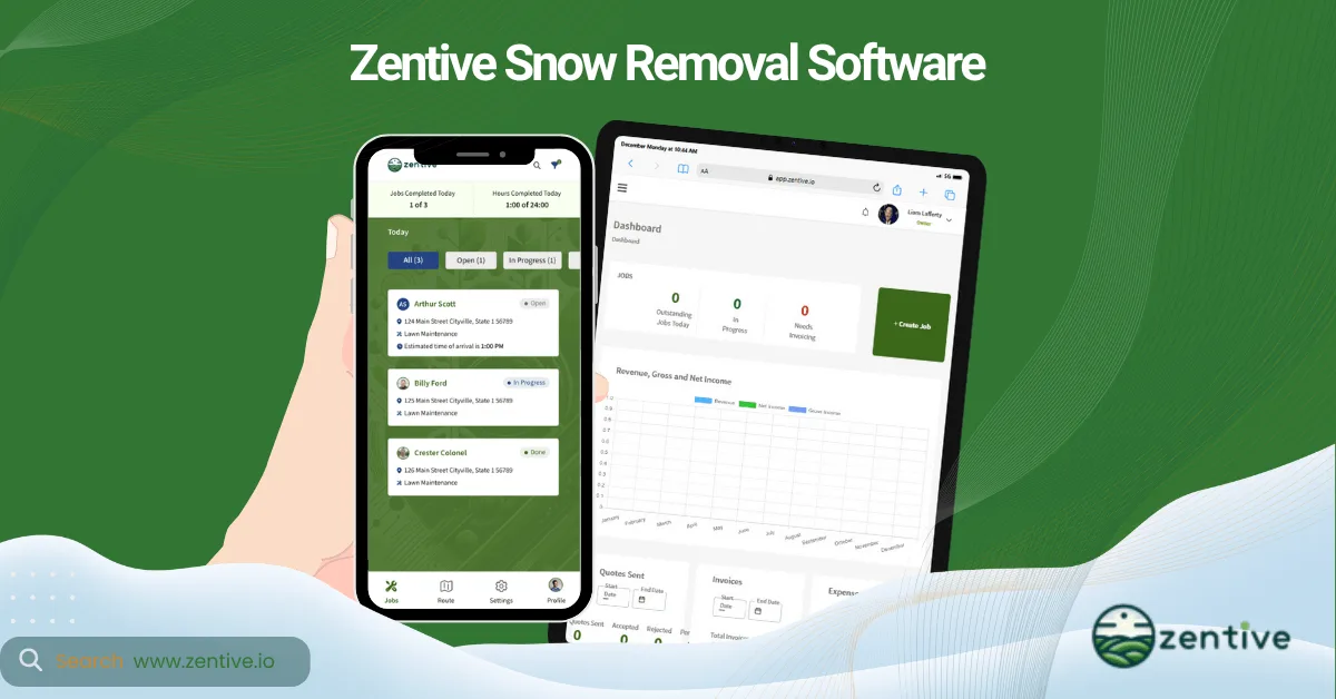 Snow Removal App Zentive