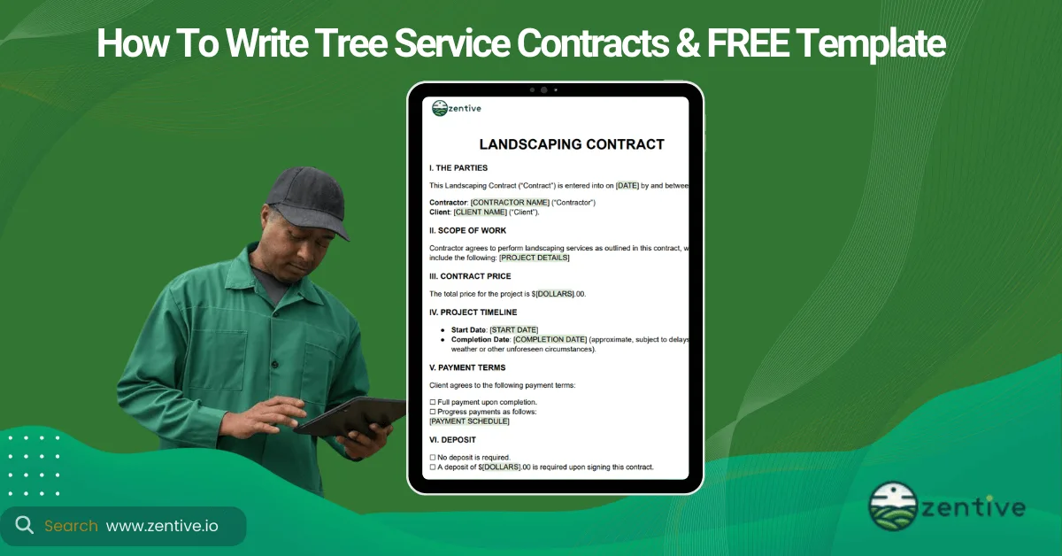 tree service contracts