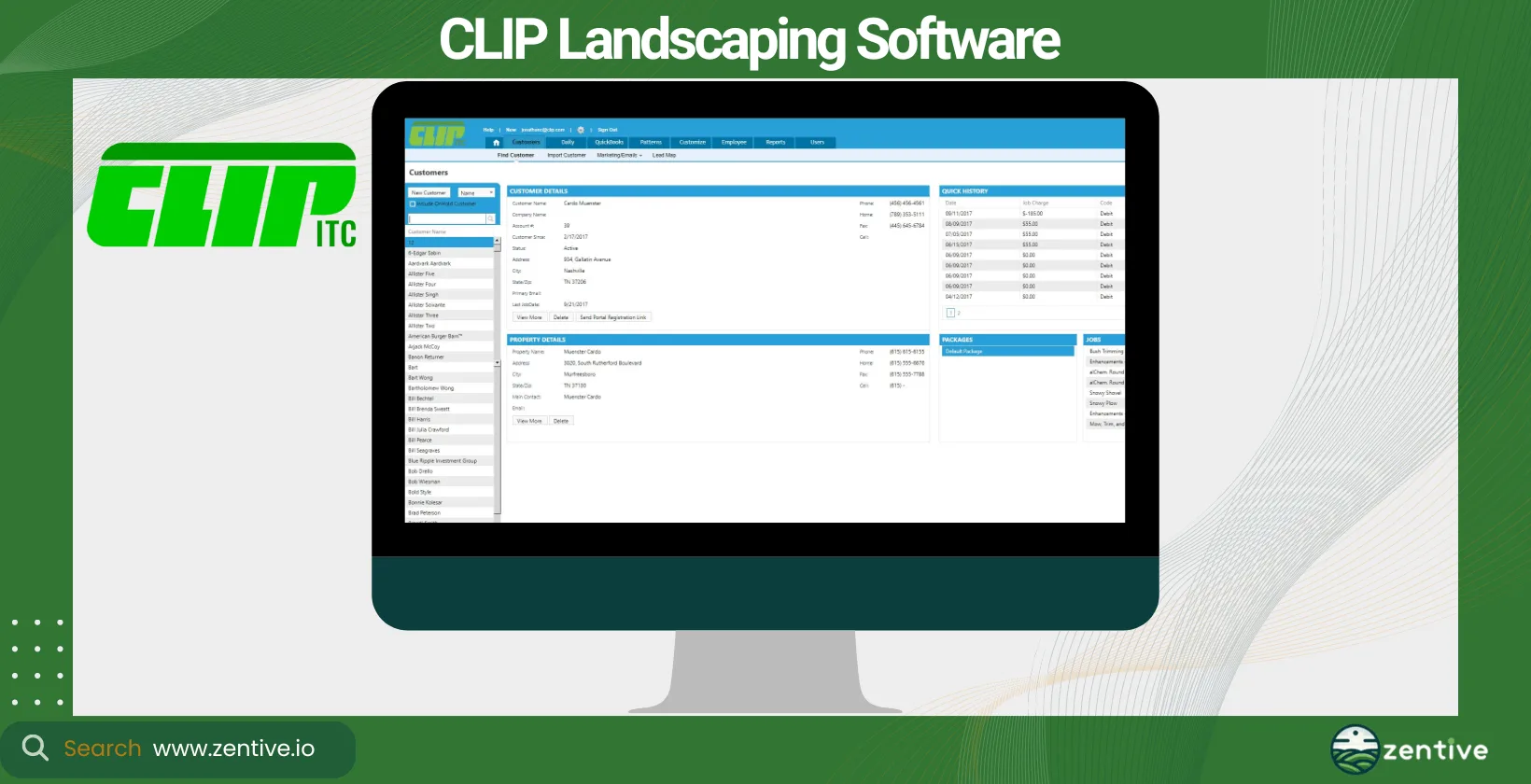 CLIP Landscaping Software