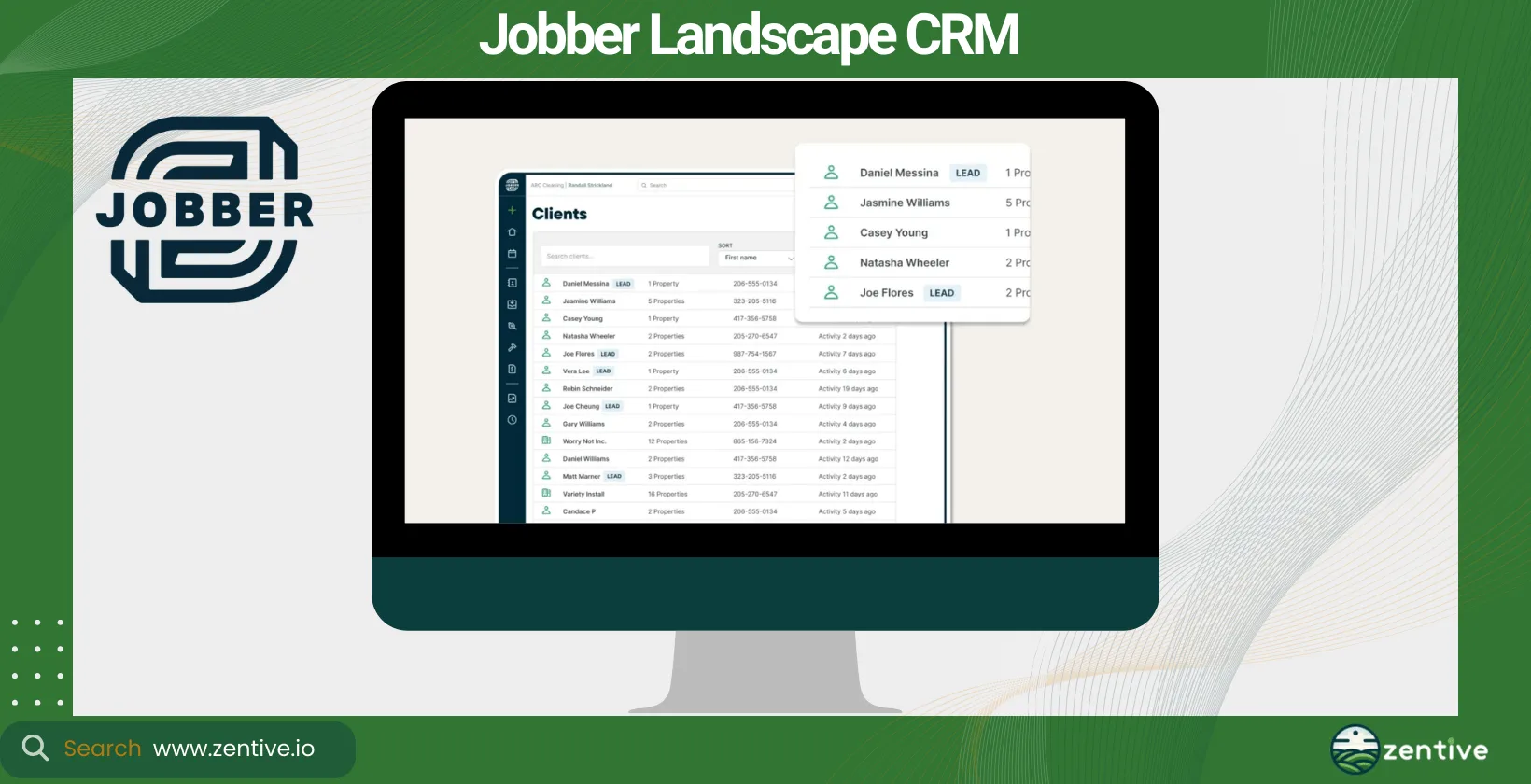 Jobber Landscape CRM