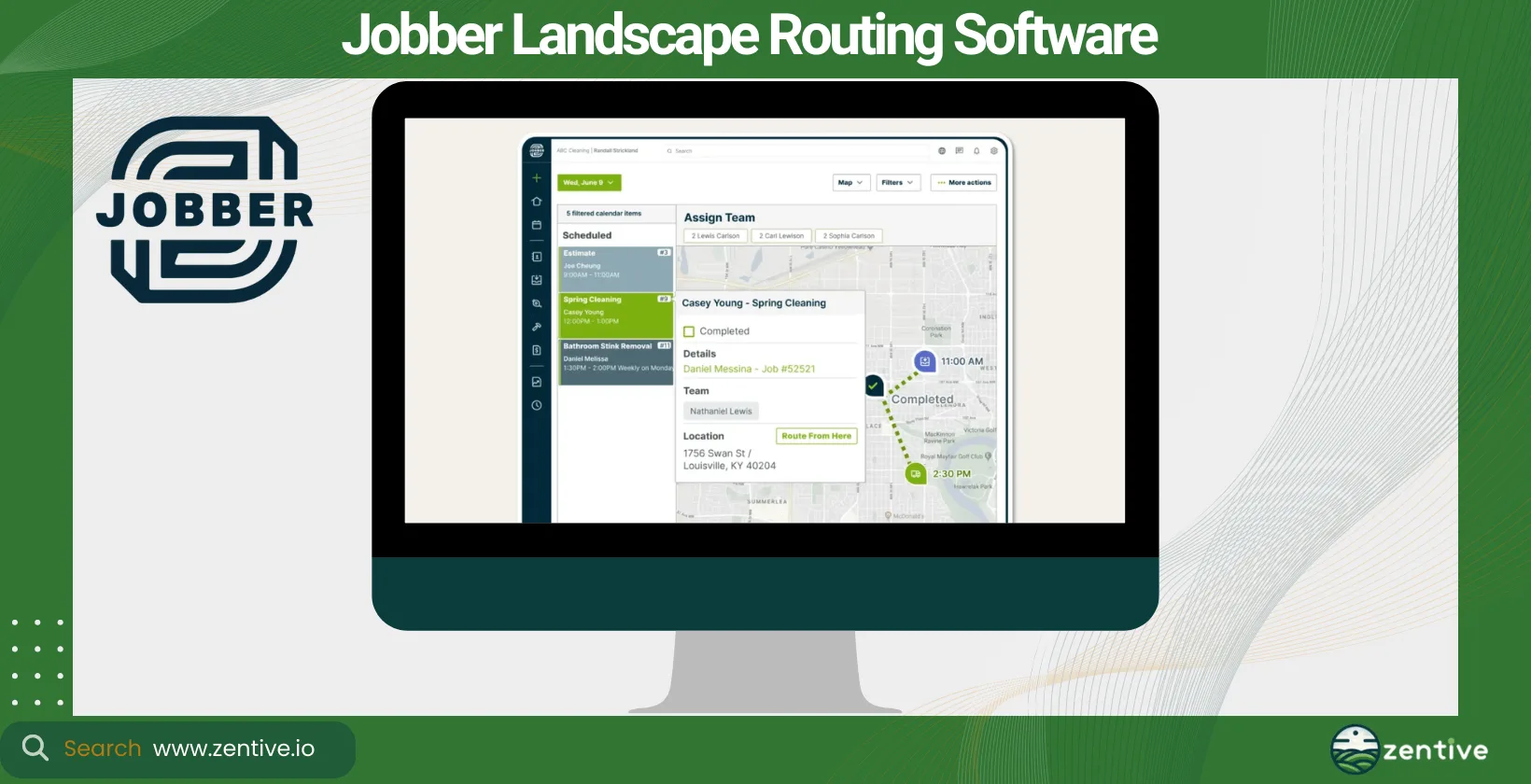 Jobber Landscape Route Optimization Software