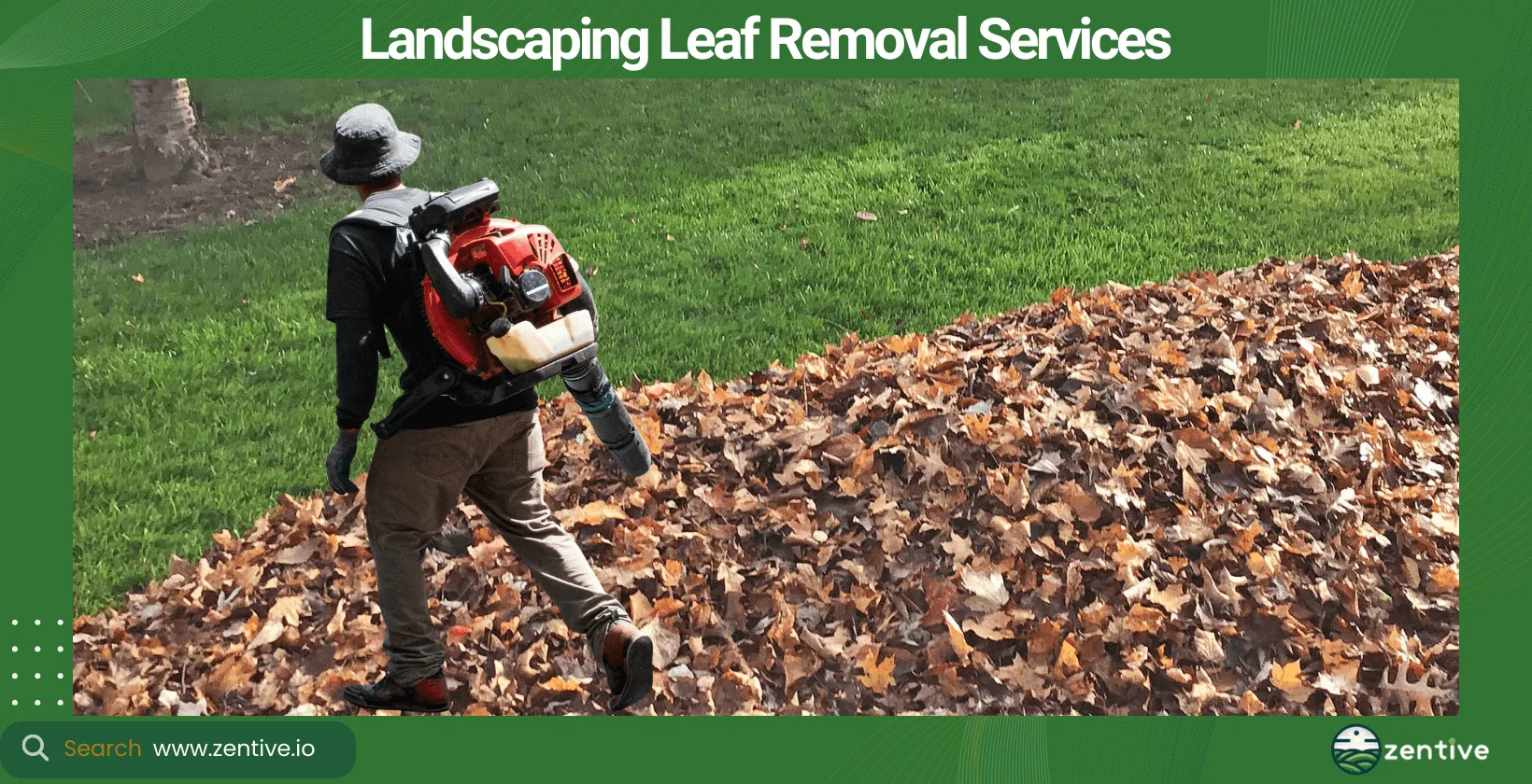 Landscaping Leaf Removal Services