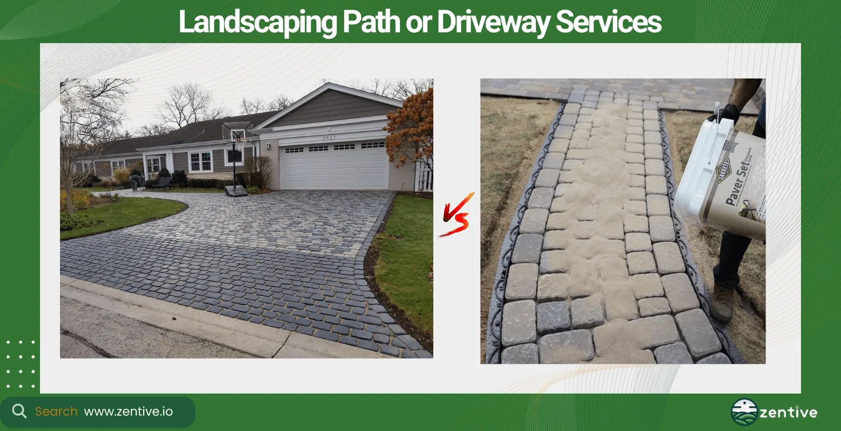 Landscaping Path or Driveway Services