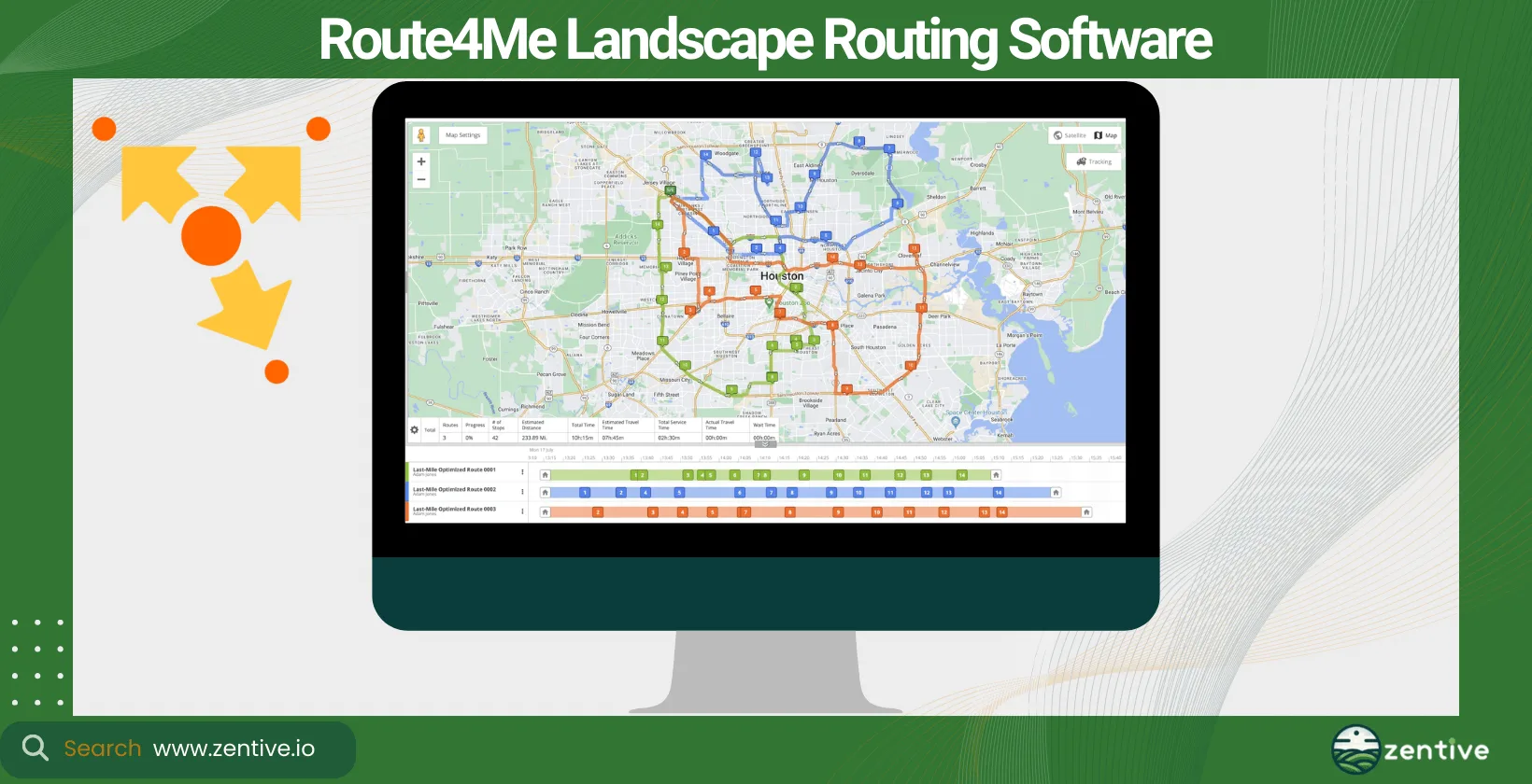 Route4Me Landscape Route Optimization Software