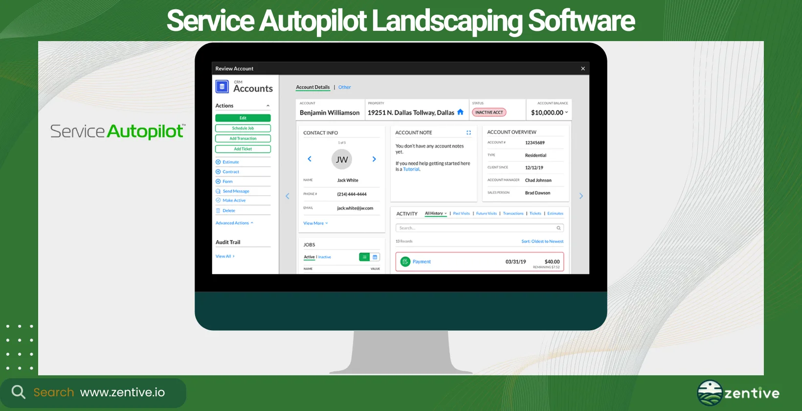 Service Autopilot Landscaping Software