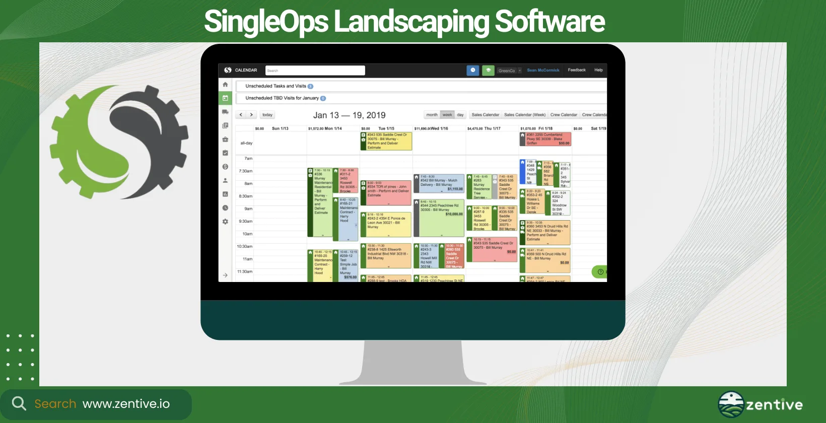 SingleOps Landscaping Software