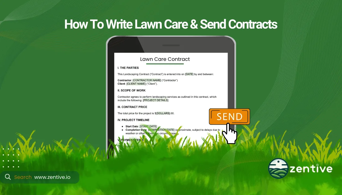 lawn care business contract