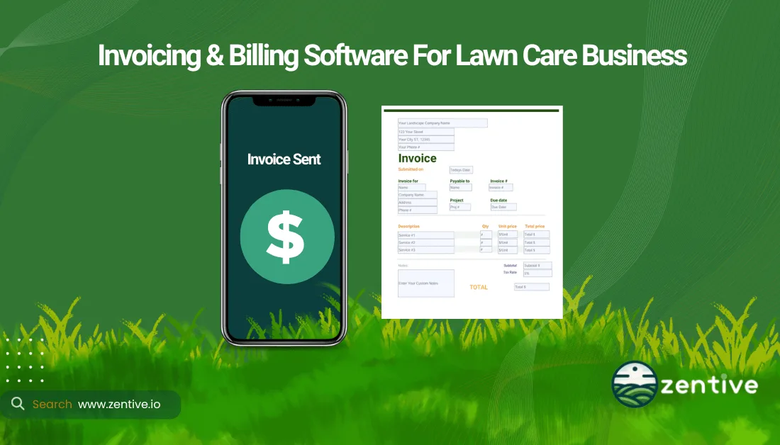 lawn care billing and invoice apps